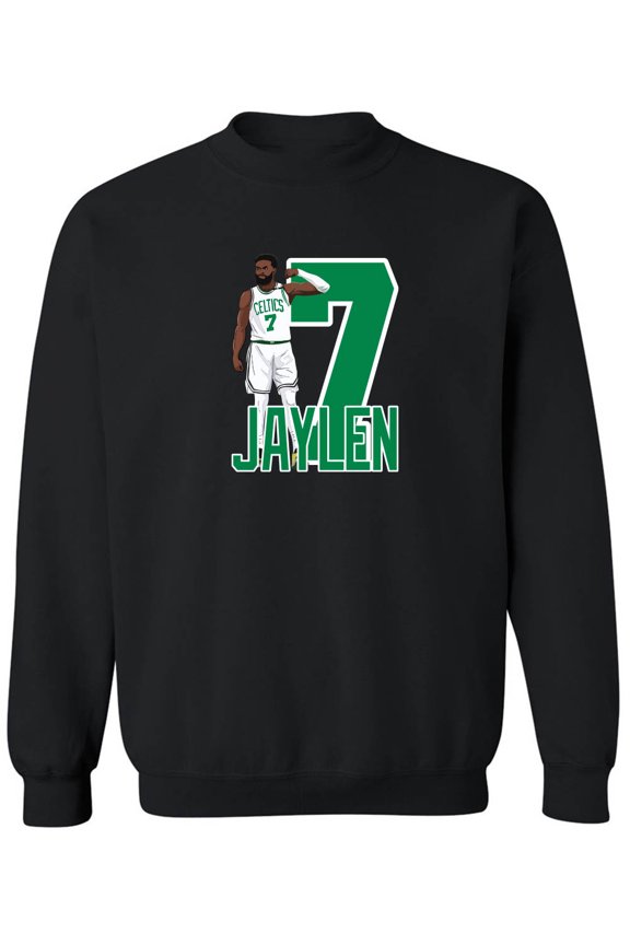 Jaylen Brown Boston 7 Champions Crew Neck Sweatshirt