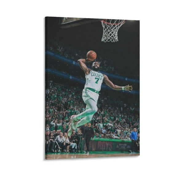 Jaylen Brown Canvas Poster Art Poster Canvas Painting Decor Wall Print Photo Gifts Home Modern Decorative Posters 12x18inch(30x45cm)
