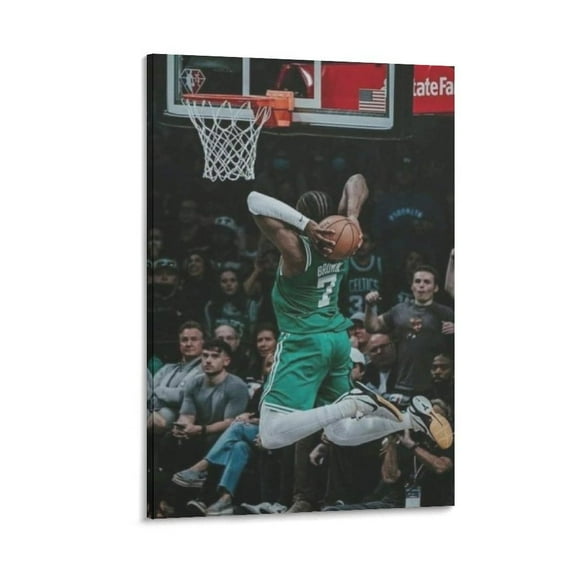 Jaylen Brown Canvas Poster Art Poster Canvas Painting Decor Wall Print Photo Gifts Home Modern Decorative Posters 20x30inch(50x75cm)