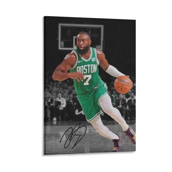 Jaylen Brown Canvas Poster Canvas Wall Art Poster Decorative Bedroom Modern Home Print Picture Artworks Posters 12x18inch(30x45cm)