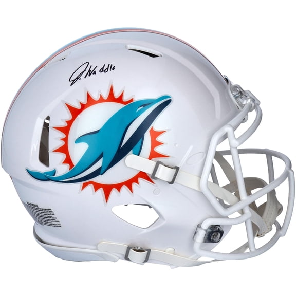 Autographed Jaylen Waddle Miami Dolphins Fanatics Authentic Riddell Speed Authentic Helmet