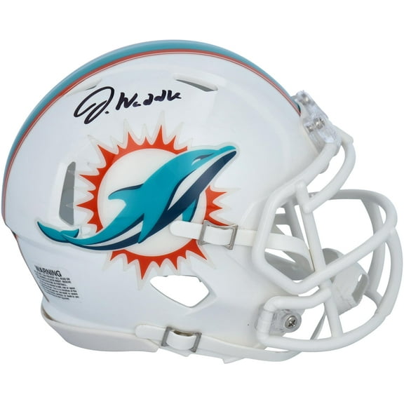 Jaylen Waddle Miami Dolphins Autographed Riddell Speed Mini Helmet - Fanatics Authentic Certified