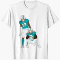 Jaylen Waddle and Tyreek Hill Sticker30 Unisex Cotton Tshirt