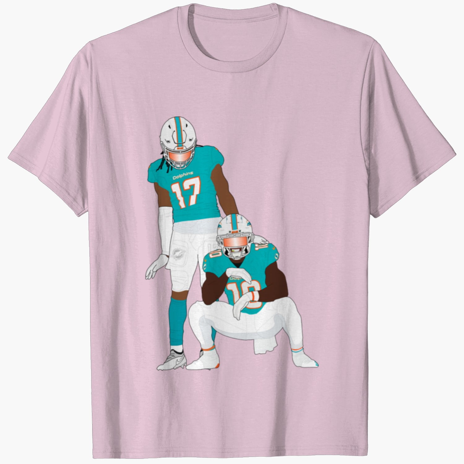 Jaylen Waddle and Tyreek Hill Sticker30 Unisex Cotton Tshirt