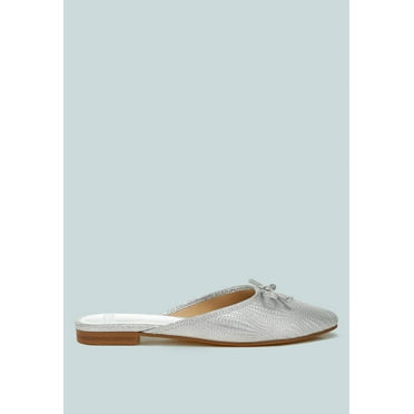 Jaylor Party Bow Slip-On Mules