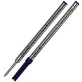 thumbnail image 1 of Jaymo Replacement for Cross Selectip 8521 - Measures 4.375 in / 111 mm Long - Gel Rolling Ball Pen Refill - 2 Blue, 1 of 3