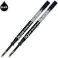 thumbnail image 1 of Jaymo Replacement for Cross Slim 8910-1 - Measures 4 in / 102 mm Long - Gel Rolling Ball Pen Refill - 2 Black, 1 of 3