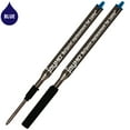 thumbnail image 1 of Jaymo Replacement for Lamy M16 1200152 - Measures 4.17 in / 106 mm Long - Ballpoint Pen Refill - 2 Blue, 1 of 4
