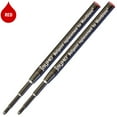 thumbnail image 1 of Jaymo Replacement for Montblanc 116215 - Measures 3.875 in / 98 mm Long - Ballpoint Pen Refill - 2 Red, 1 of 5