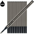 thumbnail image 1 of Jaymo Replacement for Waterman 540951 - Measures 4.3 in / 109 mm Long - Rollerball Pen Refill - 12 Black, 1 of 5