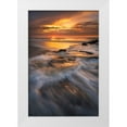 thumbnail image 1 of Jaynes Gallery 11x14 White Modern Wood Framed Museum Art Print Titled - USA-New Jersey-Cape May National Seashore Sunrise on ocean shore, 1 of 4