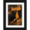 thumbnail image 1 of Jaynes Gallery 13x18 Black Ornate Wood Framed with Double Matting Museum Art Print Titled - USA-Colorado-Gunnison National Forest Sunrise on cliffs and forest in autumn, 1 of 4