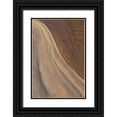 thumbnail image 1 of Jaynes Gallery 13x18 Black Ornate Wood Framed with Double Matting Museum Art Print Titled - Canada-Quebec Abstract of lake shore, 1 of 4