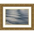 thumbnail image 1 of Jaynes Gallery 14x11 Gold Ornate Wood Framed with Double Matting Museum Art Print Titled - Alaska-Chatham Strait Boat wake in rippled water, 1 of 4