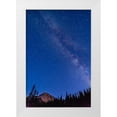 thumbnail image 1 of Jaynes Gallery 17x24 White Modern Wood Framed Museum Art Print Titled - Colorado-San Juan Mountains Milky Way and Red Mountain Peak, 1 of 4