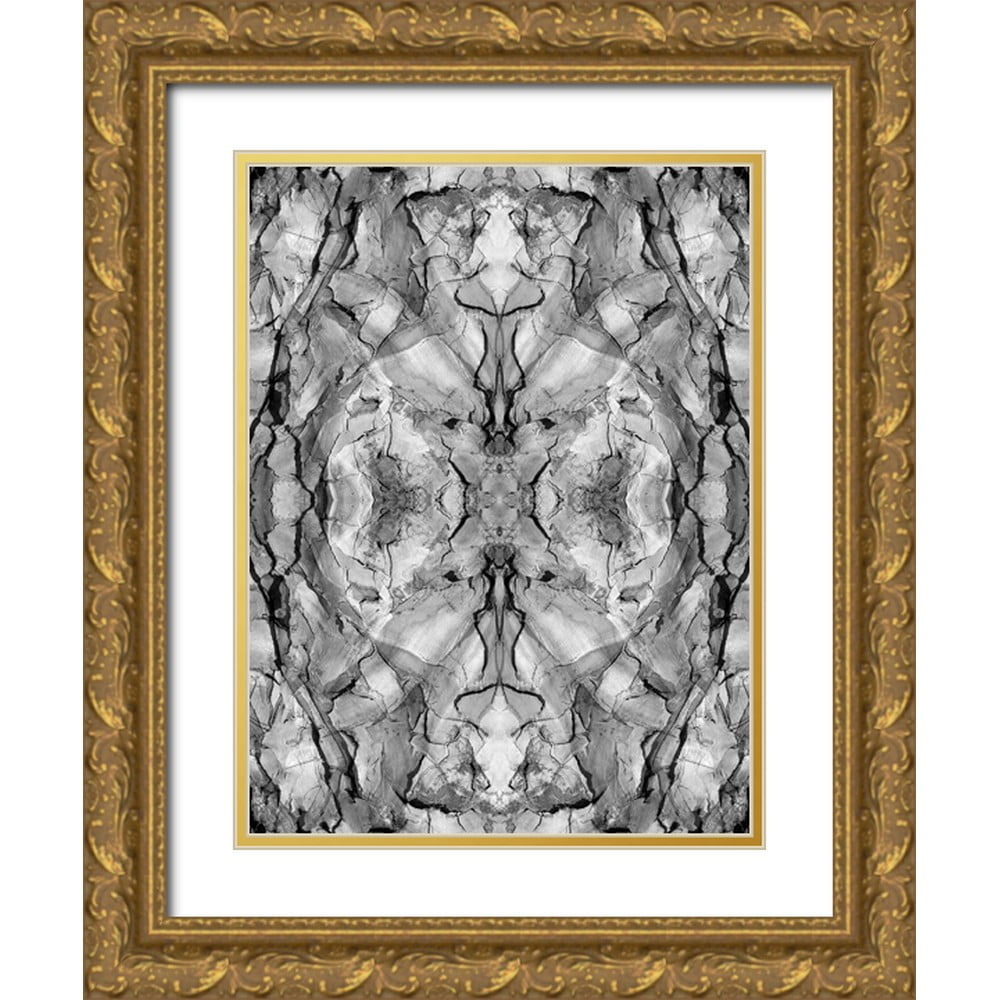 Jaynes Gallery 19x24 Gold Ornate Wood Framed with Double Matting Museum