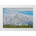 thumbnail image 1 of Jaynes Gallery 24x17 White Modern Wood Framed Museum Art Print Titled - Canada-Alberta-Banff National Park Mount Ishbel landscape, 1 of 4