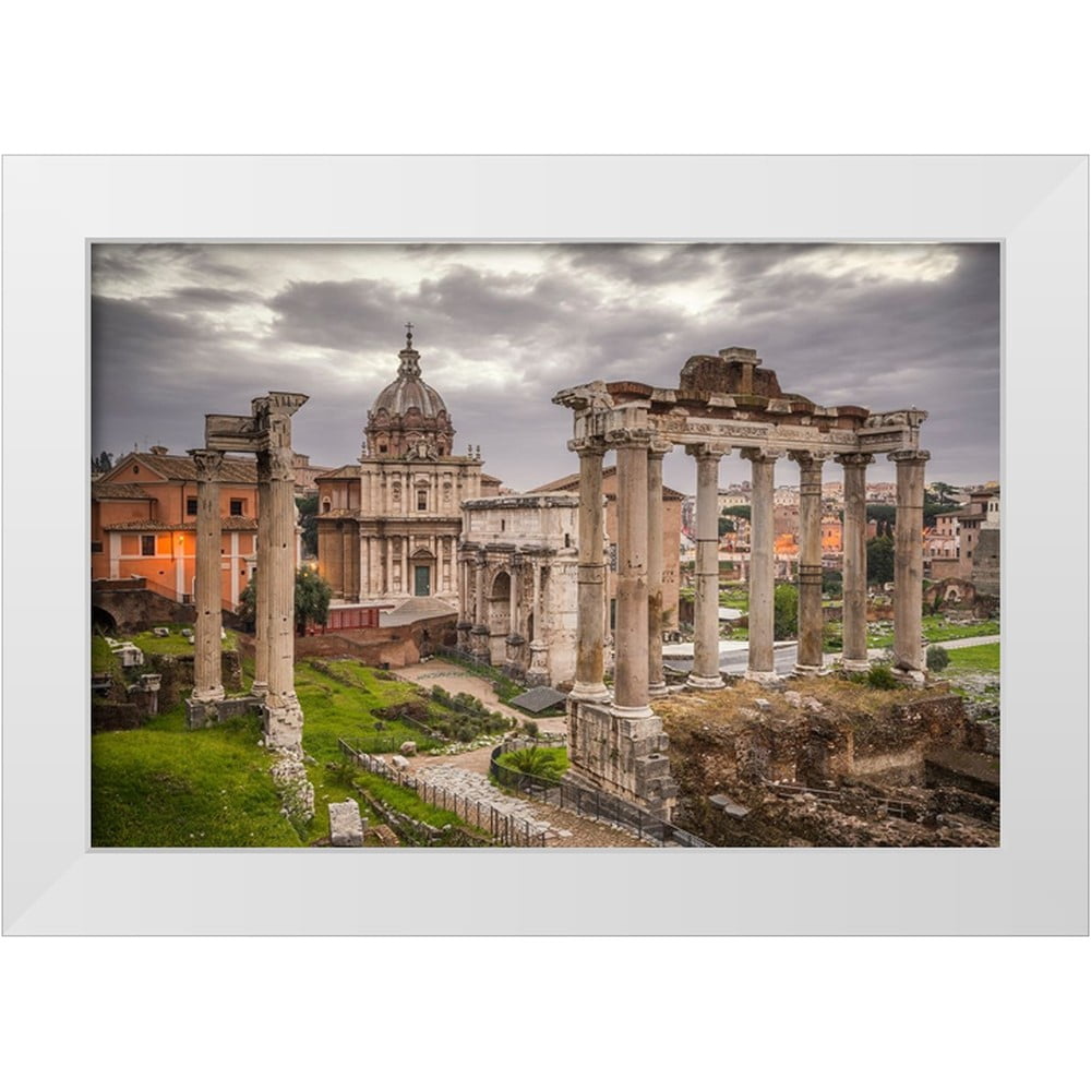 Jayne Rome Jaynes Gallery 24x17 White Modern Wood Framed Museum Art Print Titled ...