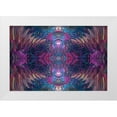thumbnail image 1 of Jaynes Gallery 24x17 White Modern Wood Framed Museum Art Print Titled - Symmetrical abstract, 1 of 4