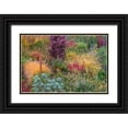 thumbnail image 1 of Jaynes Gallery 32x23 Black Ornate Wood Framed with Double Matting Museum Art Print Titled - Washington State-Lemolo Garden in autumn, 1 of 4