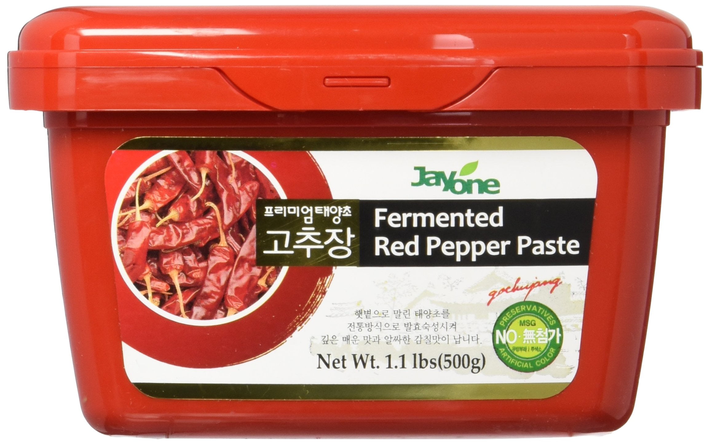 Jayone Fermented Red Pepper Paste 1.1 lb (Pack of 6)