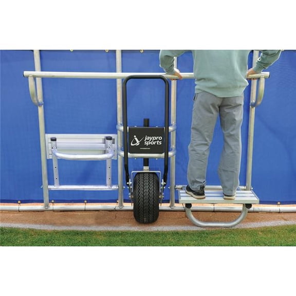 Jaypro Sports BGLC-75CSTND Attachable Dual Observer - Coaches Stand for Batting Cages