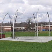 Jaypro Sports DCHS-BN FieldPro Discus Cage Replacement Barrier Net
