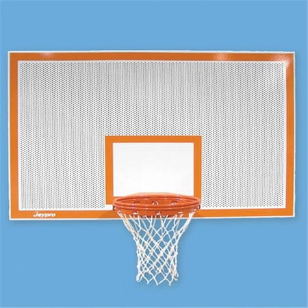 Jaypro Sports SR-PERF Rect Perforated Steel Backboards with Bord and Targ
