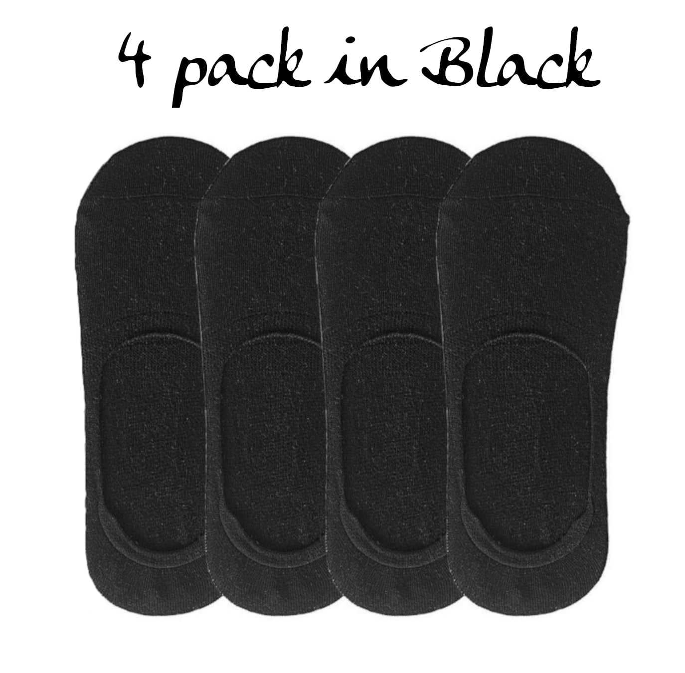 Jayrav cotton liner socks for women invisible no show sock 4 pairs