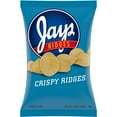Jays Potato Chips, Crispy Ridges, 10 oz Bag