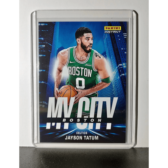 Jayson Tatum 2024-25 Panini MyCity NBA #4 Basketball Card Boston Celtics 1/268