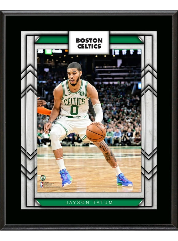 Jayson Tatum Boston Celtics 10.5" x 13" Sublimated Player Plaque