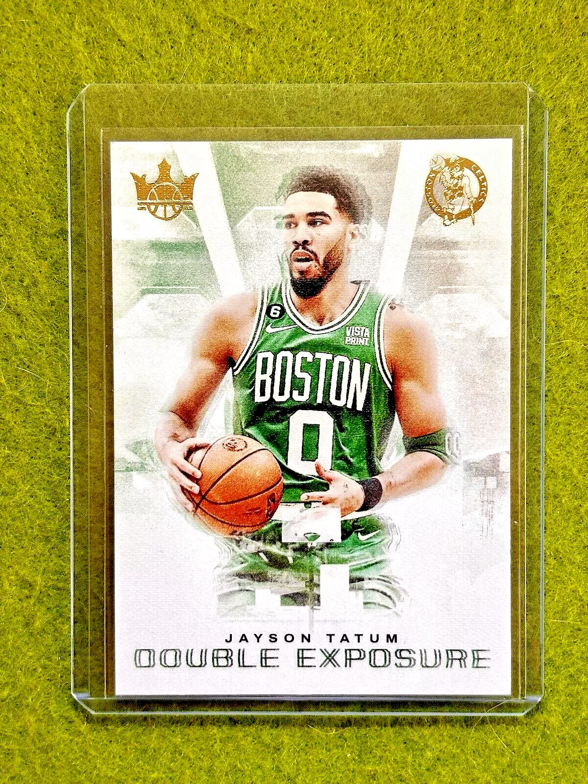 Jayson Tatum COURT KINGS CARD Jersey #0 Celtics 2022 DOUBLE 