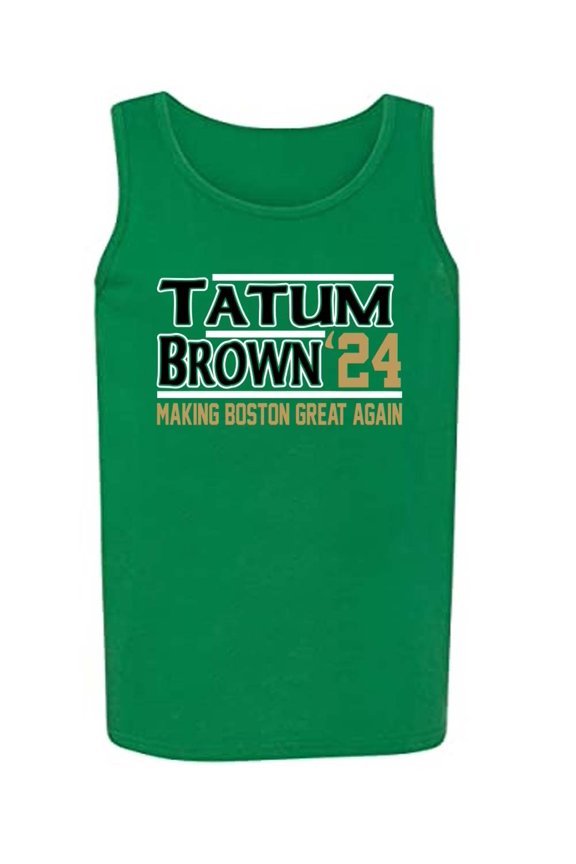 Jayson Tatum Jaylen Brown 2024 Boston Tank Top