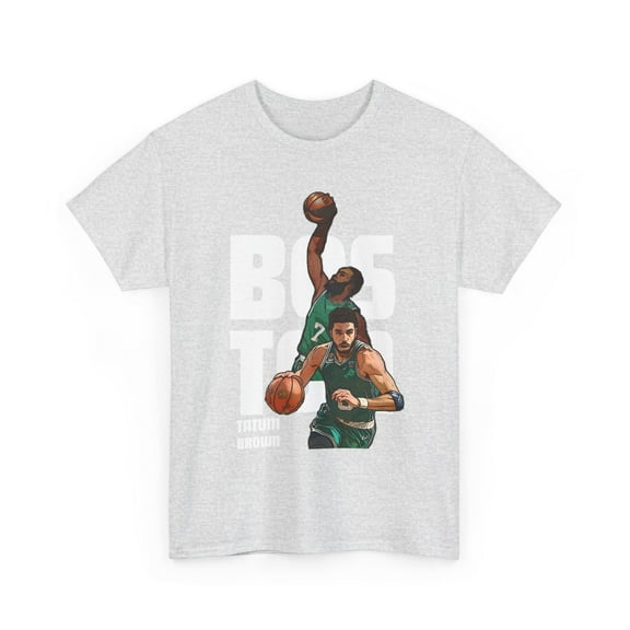 Jayson Tatum & Jaylen Brown Boston Duo basketball fans Unisex Cotton Tee