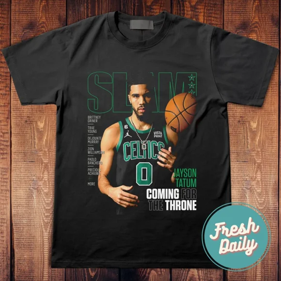 Jayson Tatum Slam Cover Magazine Unisex Celtics T Shirt