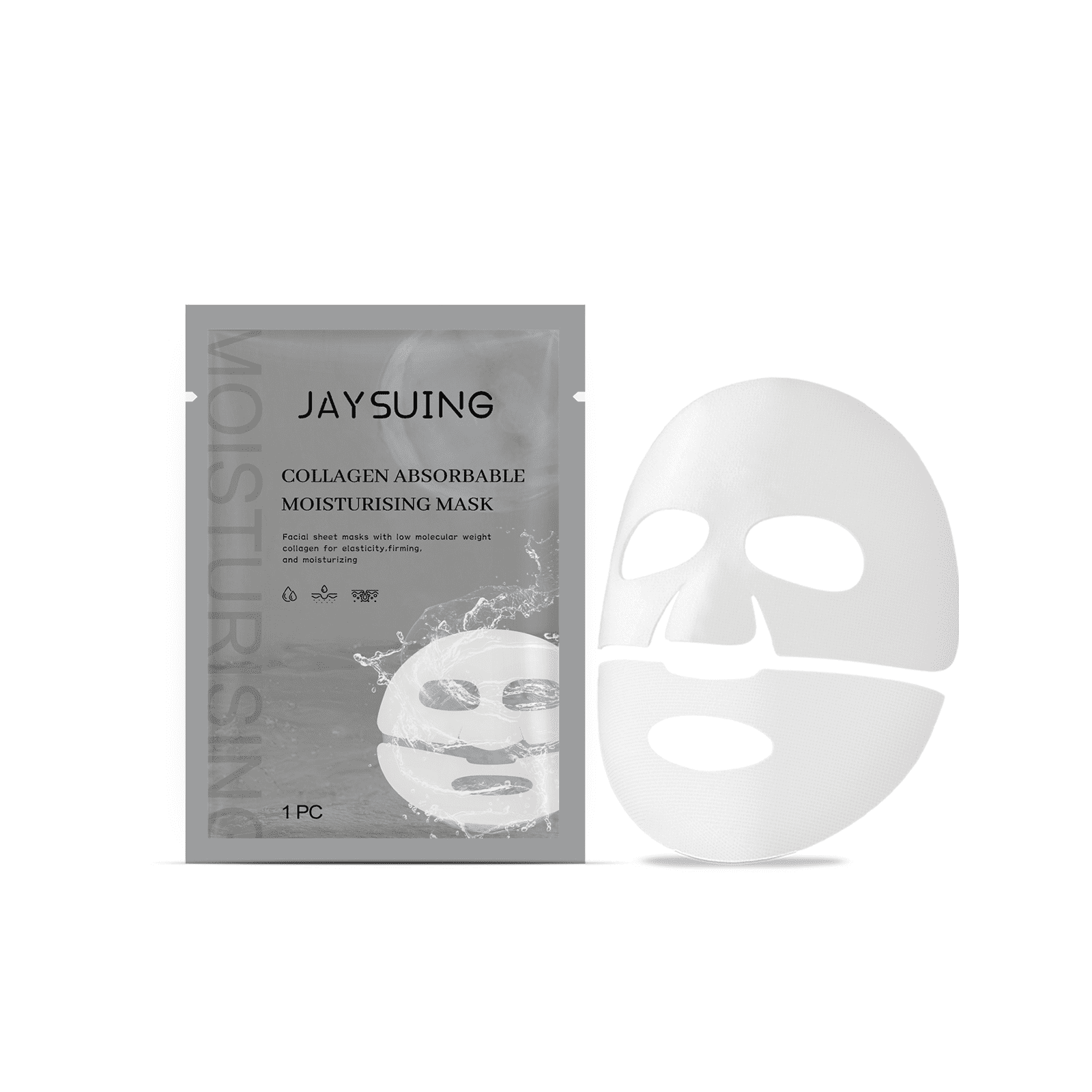 Jaysuing Collagen Mask Gently Cleans Skin, Refreshing, NonSticky