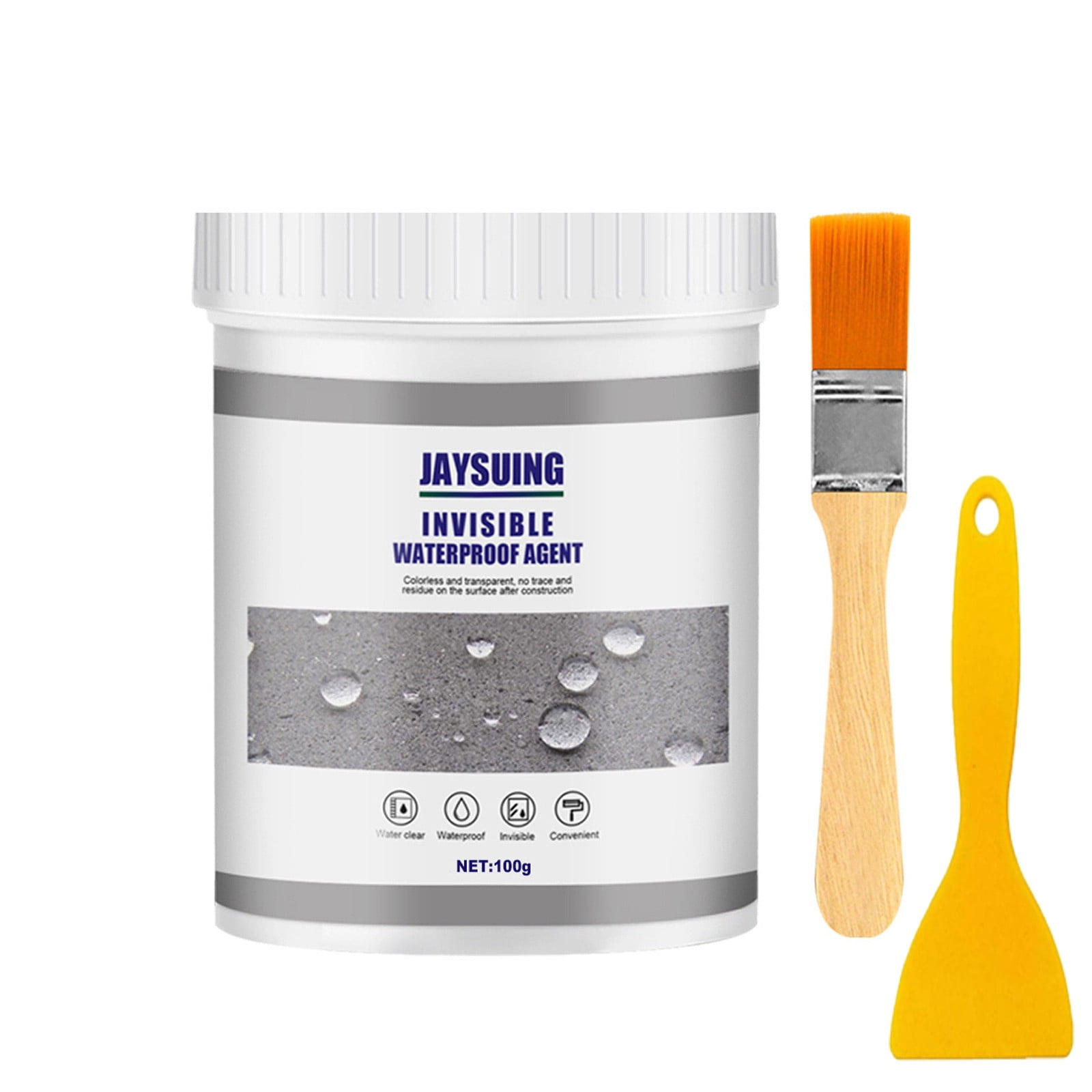 Jaysuing Invisible Waterproof Agent 10.5Fl Oz (300ml), Transparent  Waterproof Coating Waterproof Glue - Waterproof Sealant, Super Strong  Invisible Waterproof Anti-Leakage Agent 