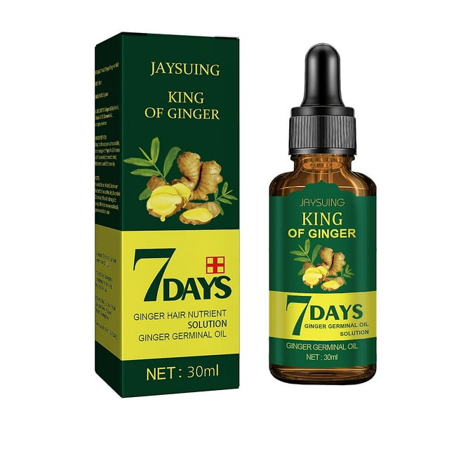 Jaysuing Of Ginger King Hair Care Essential Oil Refreshing And Strong Hair Care Nourishing Scalp