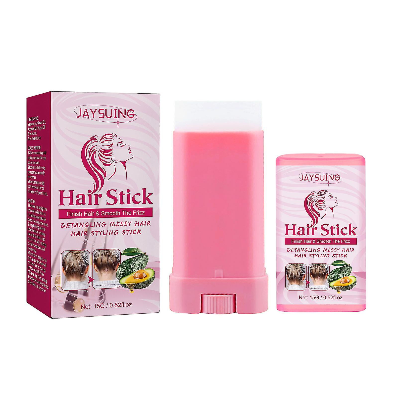 Jaysuing hair wax stick manic broken hair finishing and shaping hair