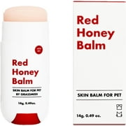 Jayu Pet, Red Honey Balm I Dog Cat Paw Balm I Pet Skin Moisturizer I Cat Dog Skin Paw Nose Lotion I Hotspot Relief I Allergy Itchy Soothing Treatment I Dry Crack Wound Healing Cream 14 g / 0.49 oz