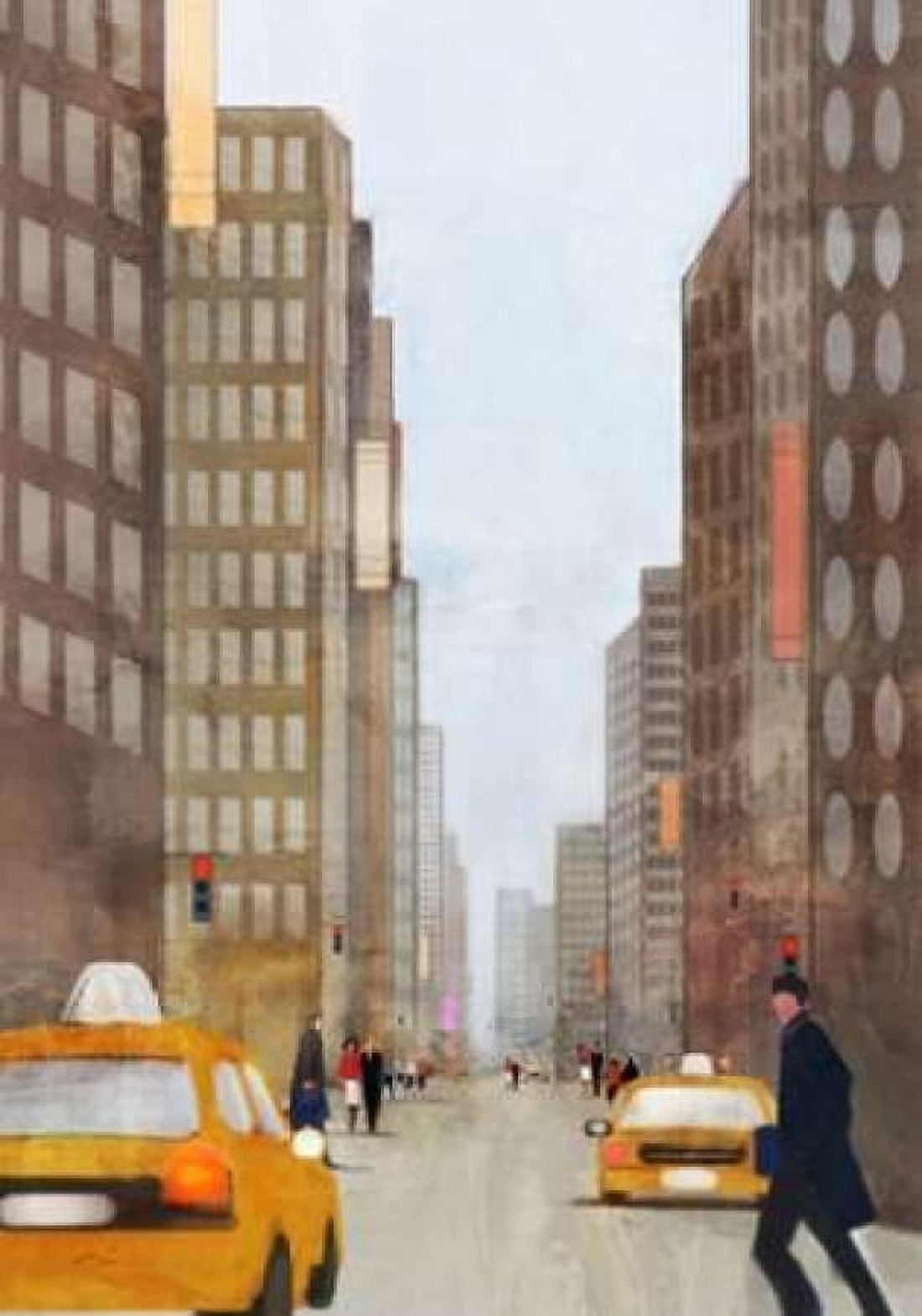 Jaywalk 1 Canvas Art - Ken Roko (20 x 28)