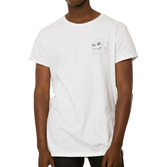 Jaywalker Mens Casual Graphic T-Shirt, White, Large