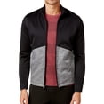 thumbnail image 1 of Jaywalker Mens Colorblocked Jacket, Black, Large, 1 of 1
