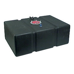 Jaz 253-016-01Fuel Cell - Pro Street - 16 gal - 25 in Wide x 17 in Deep x 10 in Tall - Two 8 AN Outlets - 6 AN Vent - Foam/Sending Unit - Plastic - Black