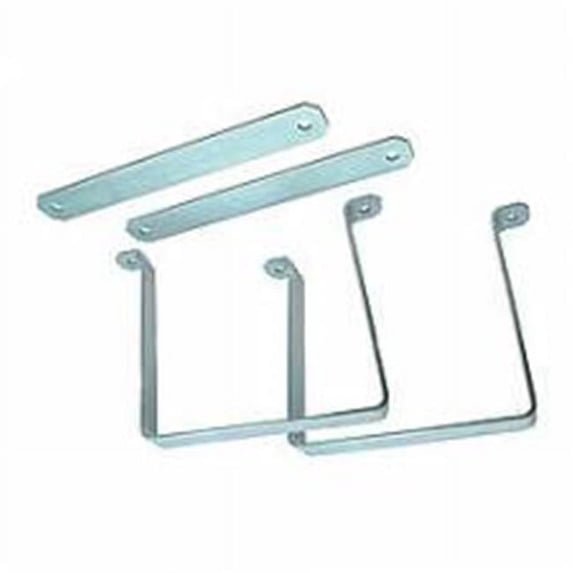 Jaz Products 400-001-03 Fuel Cell Bracket - 6 in W x 6 in T - Steel - Natural - JAZ 1 gal Plastic Cells - Kit