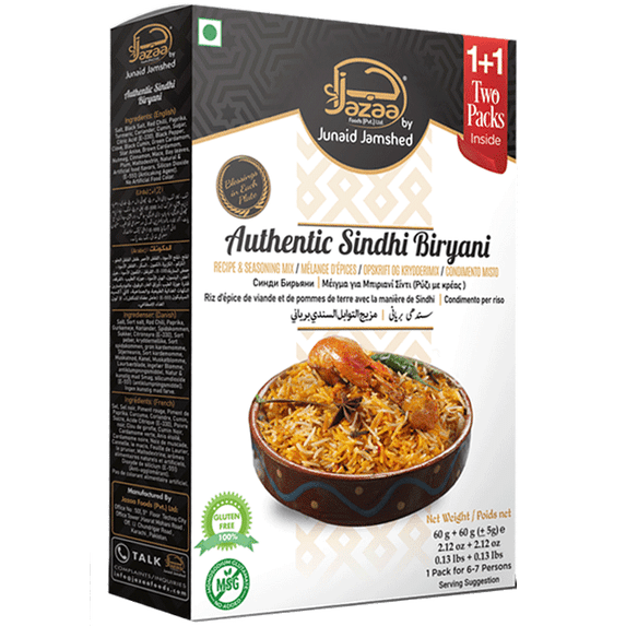 Jazaa Seasoning Mix Authentic Sindhi Biryani 120g