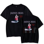 Jazmin Bean The Terrified Tour Tshirt Fashion Short Sleeve Harajuku Crewneck Tee