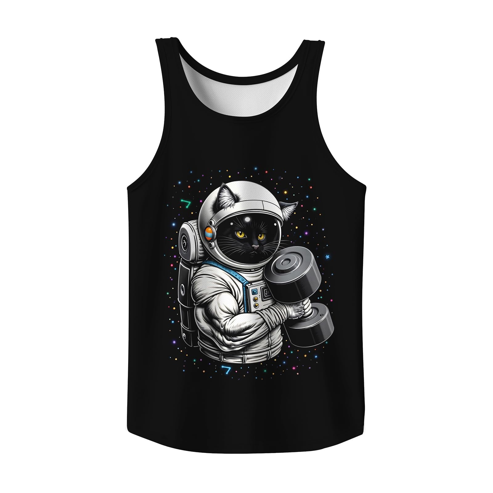 Jazns Men Rave Tank Tops, Graphic Summer Funny Sleeveless, Patriotic ...