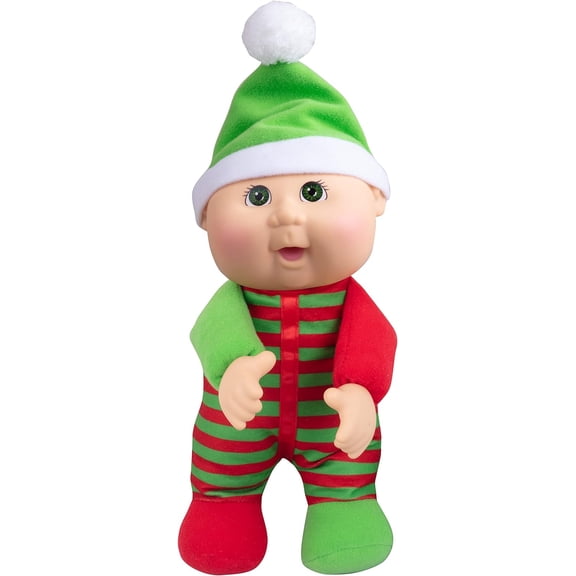 Jazwares Cabbage Patch Cuties 9" Kane The Christmas Elf Doll